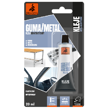 Klej do gumy i metalu Dragon
